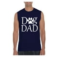 thumbnail image 1 of MmF - Men's Graphic T-Shirt Sleeveless, up to Men Size 3XL - Dog Dad, 1 of 3