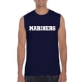 thumbnail image 1 of MmF - Men's Graphic T-Shirt Sleeveless, up to Men Size 3XL - Mariners, 1 of 5