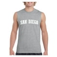 thumbnail image 1 of MmF - Men's Graphic T-Shirt Sleeveless, up to Men Size 3XL - San Diego, 1 of 2