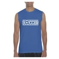 thumbnail image 1 of MmF - Men's Graphic T-Shirt Sleeveless, up to Men Size 3XL - Soccer Balls, 1 of 3