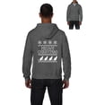 thumbnail image 1 of MmF - Men's Sweatshirt Full-Zip Pullover - Christmas Kitten Meowy, 1 of 5