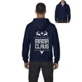 thumbnail image 1 of MmF - Men's Sweatshirt Full-Zip Pullover - Christmas Mama Claus Deers, 1 of 5