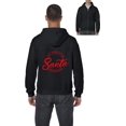 thumbnail image 1 of MmF - Men's Sweatshirt Full-Zip Pullover - ELF CERTIFIED SANTA APPROVED XMAS, 1 of 5