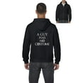 thumbnail image 1 of MmF - Men's Sweatshirt Full-Zip Pullover - Halloween A Guy Has No Costume, 1 of 5