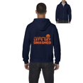 thumbnail image 1 of MmF - Men's Sweatshirt Full-Zip Pullover - Halloween Let`s Get Smashed, 1 of 5