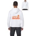 thumbnail image 1 of MmF - Men's Sweatshirt Full-Zip Pullover - Halloween Let`s Get Smashed, 1 of 5