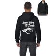 thumbnail image 1 of MmF - Men's Sweatshirt Full-Zip Pullover - Halloween Love Her to Death Matching Halloween Couple, 1 of 5