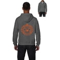 thumbnail image 1 of MmF - Men's Sweatshirt Full-Zip Pullover - Halloween Sugar Pumpkin, 1 of 5