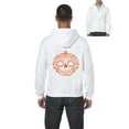thumbnail image 1 of MmF - Men's Sweatshirt Full-Zip Pullover - Halloween Sugar Pumpkin, 1 of 5