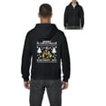 thumbnail image 1 of MmF - Men's Sweatshirt Full-Zip Pullover - MERRY XMAS FROM JESUS, 1 of 5