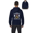 thumbnail image 1 of MmF - Men's Sweatshirt Full-Zip Pullover - MERRY XMAS FROM JESUS, 1 of 5