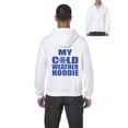 thumbnail image 1 of MmF - Men's Sweatshirt Full-Zip Pullover - MY COLD WEATHER XMAS HOODIE, 1 of 5