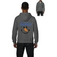 thumbnail image 1 of MmF - Men's Sweatshirt Full-Zip Pullover - MY XMAS SNOWMAN FLIP UP, 1 of 5