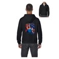 thumbnail image 1 of MmF - Men's Sweatshirt Full-Zip Pullover, up to Men Size 5XL - American Flag 4th of July, 1 of 5