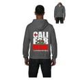 thumbnail image 1 of MmF - Men's Sweatshirt Full-Zip Pullover, up to Men Size 5XL - California Cali, 1 of 5