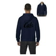 thumbnail image 1 of MmF - Men's Sweatshirt Full-Zip Pullover, up to Men Size 5XL - California Cali, 1 of 5