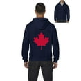 thumbnail image 1 of MmF - Men's Sweatshirt Full-Zip Pullover, up to Men Size 5XL - Canada Leaf, 1 of 5