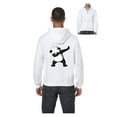 thumbnail image 1 of MmF - Men's Sweatshirt Full-Zip Pullover, up to Men Size 5XL - Dancing Panda, 1 of 5