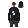 thumbnail image 1 of MmF - Men's Sweatshirt Full-Zip Pullover, up to Men Size 5XL - Dancing Panda, 1 of 5