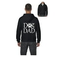 thumbnail image 1 of MmF - Men's Sweatshirt Full-Zip Pullover, up to Men Size 5XL - Dog Dad, 1 of 5