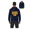 thumbnail image 1 of MmF - Men's Sweatshirt Full-Zip Pullover, up to Men Size 5XL - Emoji Entourage, 1 of 5