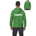 thumbnail image 1 of MmF - Men's Sweatshirt Full-Zip Pullover, up to Men Size 5XL - Parrots, 1 of 5