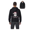 thumbnail image 1 of MmF - Men's Sweatshirt Full-Zip Pullover, up to Men Size 5XL - Santa Skull, 1 of 5