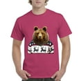 thumbnail image 1 of MmF - Men's T-Shirt Short Sleeve - BEAR IN XMAS UGLY SWEATER, 1 of 3