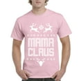 thumbnail image 1 of MmF - Men's T-Shirt Short Sleeve - Christmas Mama Claus Deers, 1 of 3