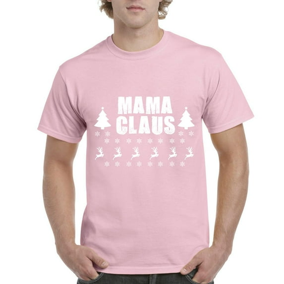 MmF - Men's T-Shirt Short Sleeve - Christmas Mama Claus