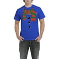 thumbnail image 1 of Artix - Men's T-Shirt Short Sleeve - Christmas Snowman Scarf, 1 of 3