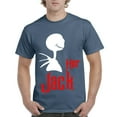 thumbnail image 1 of MmF - Men's T-Shirt Short Sleeve - Halloween His Sally Matching Halloween Couple, 1 of 3