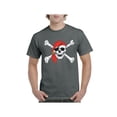 thumbnail image 1 of IWPF - Men's T-Shirt Short Sleeve - Jolly Roger Skull & Crossbones, 1 of 3