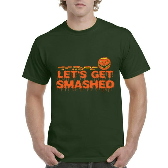 MmF - Men's T-Shirt Short Sleeve - Halloween Let`s Get Smashed