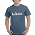 thumbnail image 1 of MmF - Men's T-Shirt Short Sleeve - Halloween Pirate Aaaaaargggh!, 1 of 3