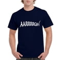thumbnail image 1 of MmF - Men's T-Shirt Short Sleeve - Halloween Pirate Aaaaaargggh!, 1 of 3
