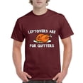 thumbnail image 1 of MmF - Men's T-Shirt Short Sleeve - LEFTOVERS ARE FOR QUITTERS, 1 of 3