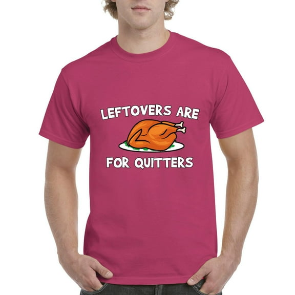MmF - Men's T-Shirt Short Sleeve - LEFTOVERS ARE FOR QUITTERS