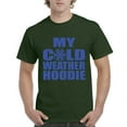 thumbnail image 1 of MmF - Men's T-Shirt Short Sleeve - MY COLD WEATHER XMAS HOODIE, 1 of 3