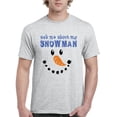 thumbnail image 1 of MmF - Men's T-Shirt Short Sleeve - MY XMAS SNOWMAN FLIP UP, 1 of 3