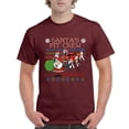 thumbnail image 1 of MmF - Men's T-Shirt Short Sleeve - SANTA'S PIT CREW, 1 of 3
