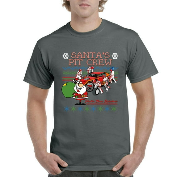 MmF - Men's T-Shirt Short Sleeve - SANTA'S PIT CREW