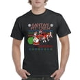 thumbnail image 1 of MmF - Men's T-Shirt Short Sleeve - SANTA'S PIT CREW, 1 of 5