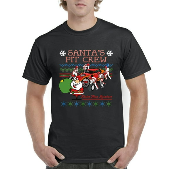MmF - Men's T-Shirt Short Sleeve - SANTA'S PIT CREW