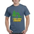 thumbnail image 1 of MmF - Men's T-Shirt Short Sleeve - XMAS DINOSAUR, 1 of 3