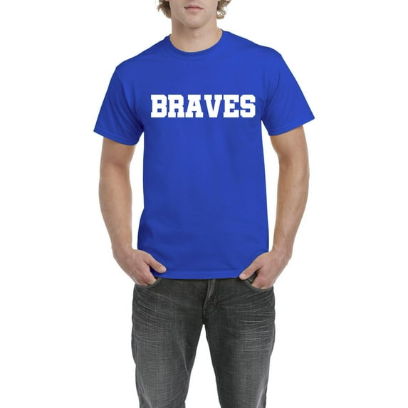 MmF - Men's T-Shirt Short Sleeve, up to Men Size 5XL - Braves