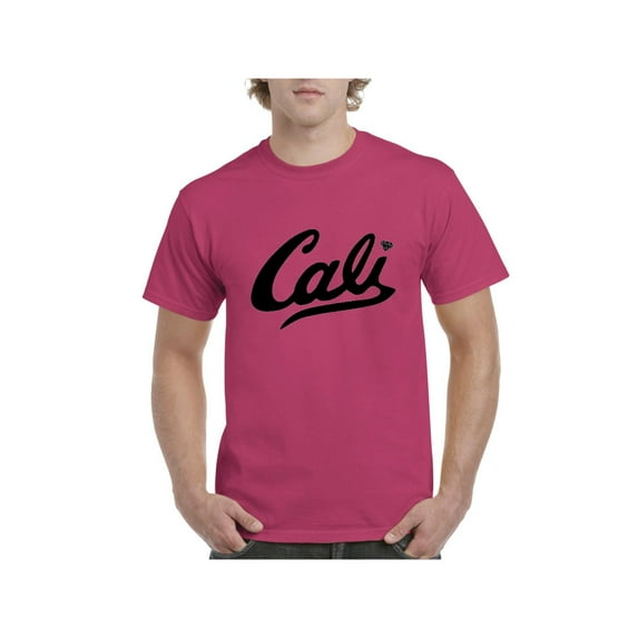 MmF - Men's T-Shirt Short Sleeve, up to Men Size 5XL - California Cali