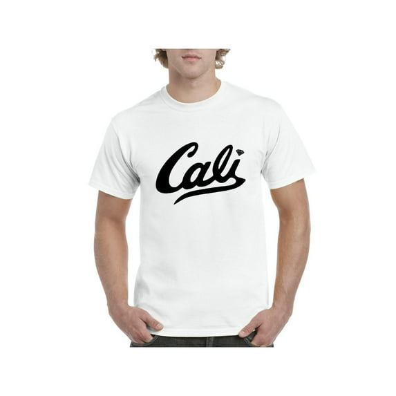 MmF - Men's T-Shirt Short Sleeve, up to Men Size 5XL - California Cali