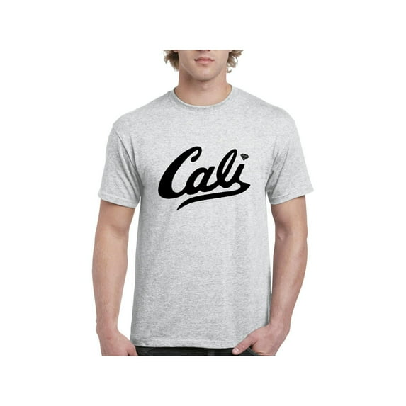 MmF - Men's T-Shirt Short Sleeve, up to Men Size 5XL - California Cali