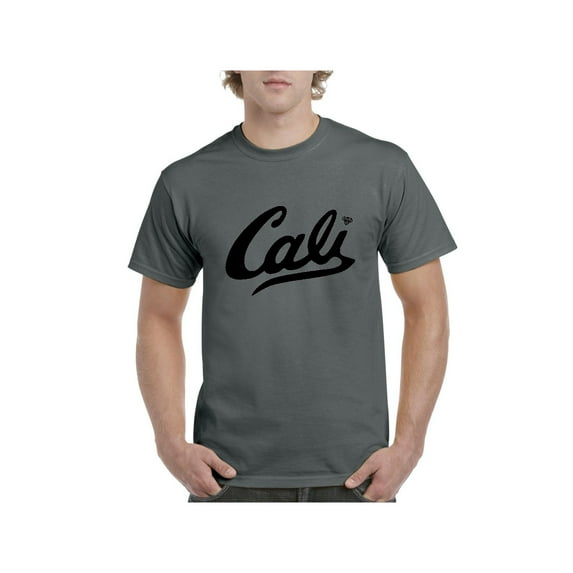 MmF - Men's T-Shirt Short Sleeve, up to Men Size 5XL - California Cali
